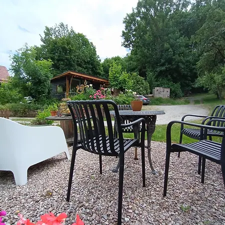 Gemuetliche Schlafhuette Kemp Niederorschel