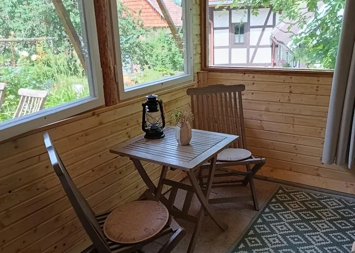 キャンプ場 Gemuetliche Schlafhuette *